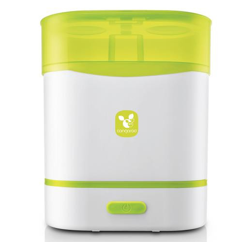 CANGAROO Sterilizáló 3in1 sterilizáló 6 üvegnek, melegítő és gőzölő funkció 550w zöld
