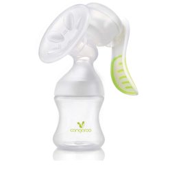   Cangaroo snowdrop manuális mellszívó 1 cumisüveggel fehér