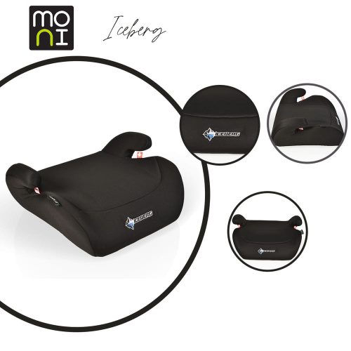 MONI Iceberg autós ülés magasító 15-36kg fekete