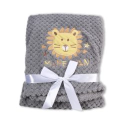 Cangaroo freya baba takaró oroszlán sötétszürke