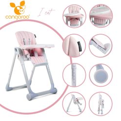 Cangaroo i eat etetőszék 6-36 hóig 15 kg pink