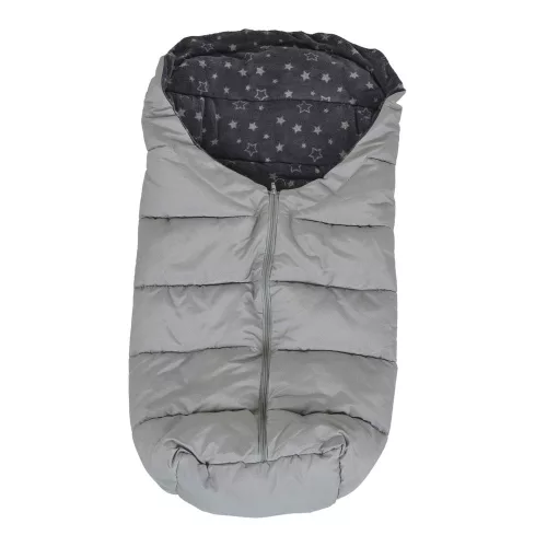 Cangaroo cuddle vastag téli bundazsák szürke