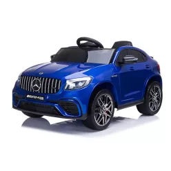 Mercedes-benz bo glc 63s amg e. autó kék