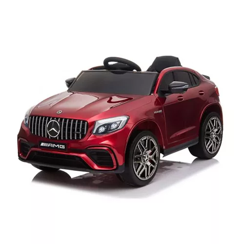 Mercedes-benz bo glc 63s amg e. autó piros