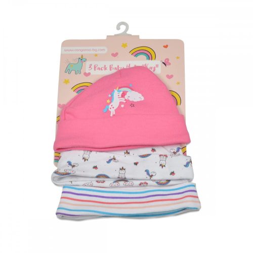 CANGAROO Kay sapkák 3db/cs lányos