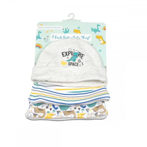 CANGAROO Kay sapkák 3db/cs fiús