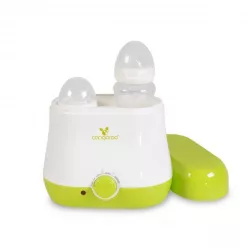Cangaroo baby duo dupla cumisüveg melegítő zöld