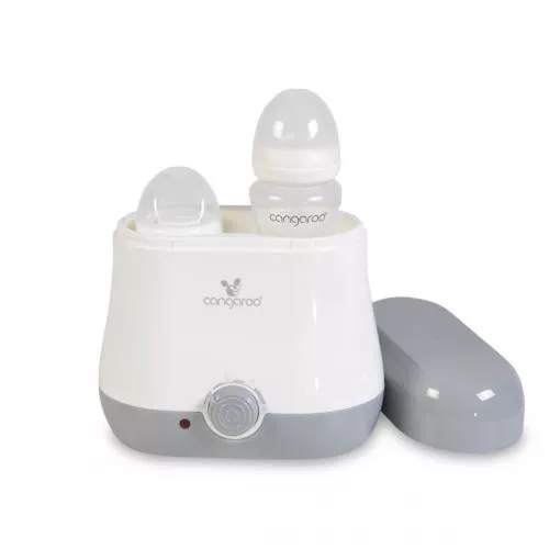Cangaroo baby duo dupla cumisüveg melegítő szürke