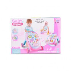 MONI Music baby walker járássegítő sütis pink