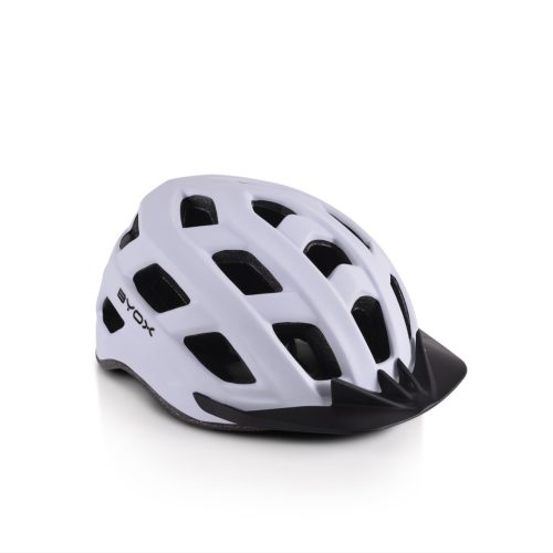 BYOX Biciklis sisak országúti, szellőzővel 58-62 l méret fehér