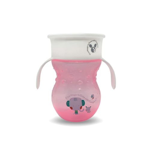 Cangaroo cup 360as itatópohár 270ml pink