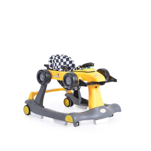 Cangaroo daytona bébikomp 2in1 rezgő, autós sárga