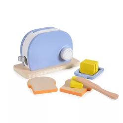 Moni toys fajáték fa toast sütő