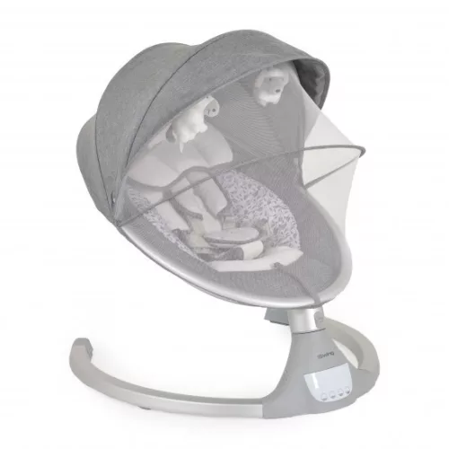 MONI Iswing elektromos hinta, 9 kg, 5seb., szúnyoghálóval ezüst