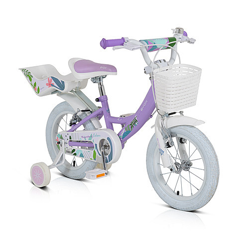 Byox eden gyerek kerékpár 14es méret lila