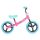 BYOX 2b futóbicikli carbonszálas, 20kgig, emelhető ülés pink/kék