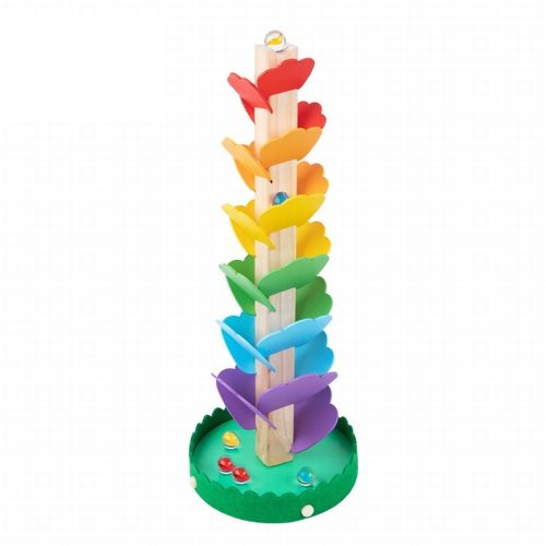 Tooky toy fa golyópálya szívárvány szín