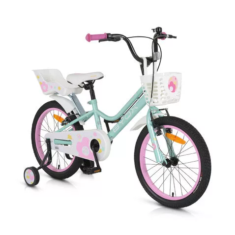 Byox quincy gyerek kerékpár 18as méret menta