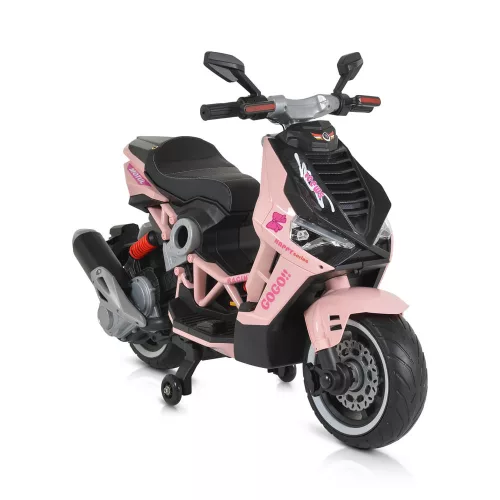 MONI Bo rimini elektromos gyerek robogó motor 2 kerekű pink