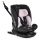 CANGAROO Gravity i-size autós ülés 40-150cm, sps, forgatható talp, pamut huzat pink