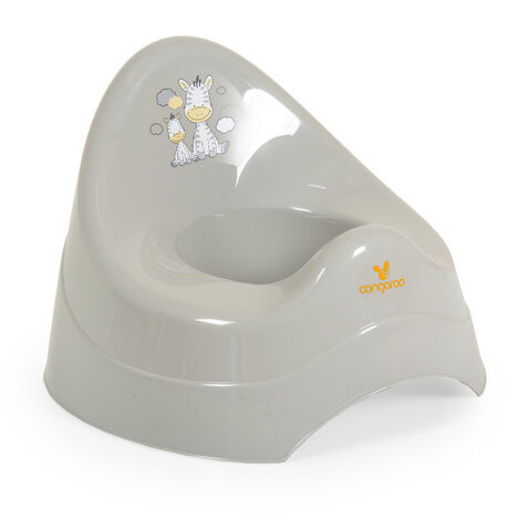 Zebra bébi egyszerű bili pasztel szürke