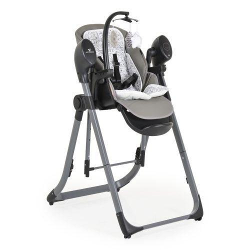 Cangaroo nirvana 2in1 etetőszék és hinta szürke