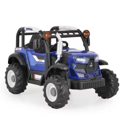 MONI Bo harvest traktor, elektromos, 2motoros kék