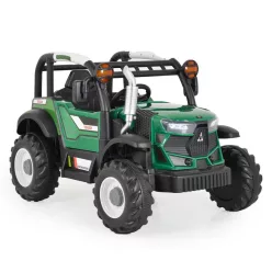 MONI Bo harvest traktor, elektromos, 2motoros zöld
