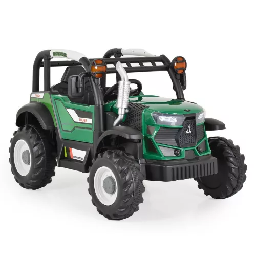 MONI Bo harvest traktor, elektromos, 2motoros zöld