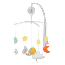 CANGAROO Dreamy zenélő forgó játék kiságyra narancs