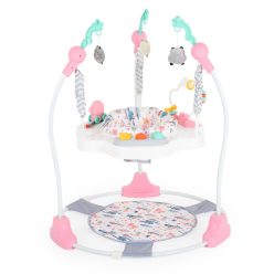 MONI Magic fun baba ugráló pasztel játékkal pink