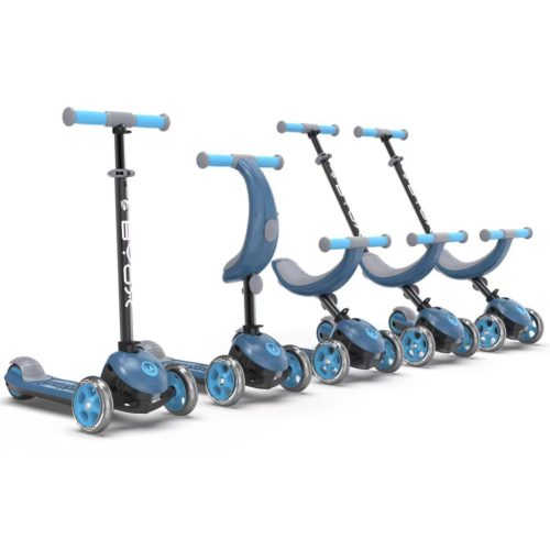 BYOX 4in1 motion multifunkciós átalakítható roller, 20-50kgig kék