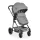 MONI Giselle 2in1 babakocsi, mózessé alakítható szürke