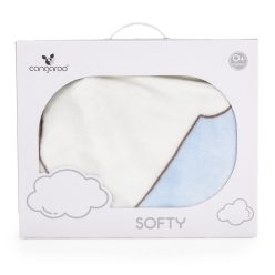   CANGAROO Takaró softy pihe puha kicsi 80*110cm jegesmedvés vkék