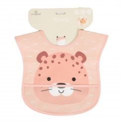 Cangaroo Moody előke, zsebes, tépőzáras, leopárd pink