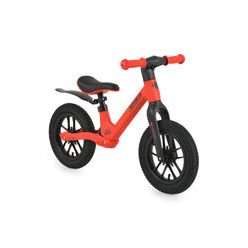   BYOX Nimbus futóbicikli 12es fújható, világító kerekekkel piros