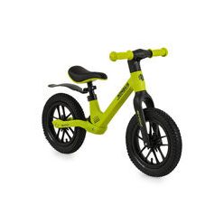   BYOX Nimbus futóbicikli 12es fújható, világító kerekekkel zöld