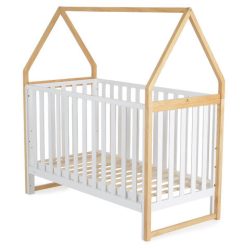   CANGAROO Astra fa babaágy házikó alakú, 3 magasságban állítható 60x120cm