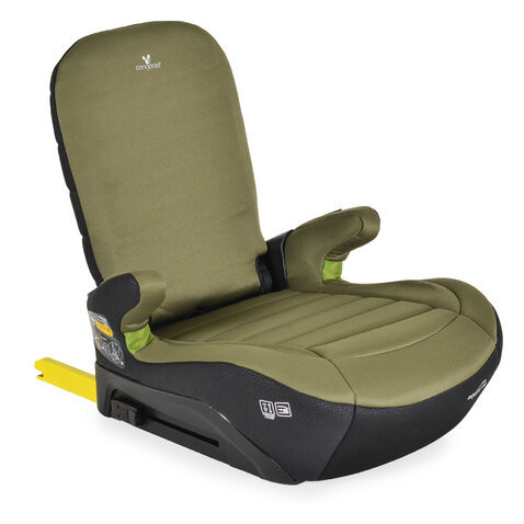Cangaroo Galaxy ülésmagasító háttámlával 125-150cm, isofix zöld