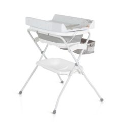   Cangaroo Como összecsukható kád állvánnyal és pelenkázóval szürke
