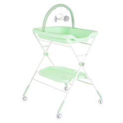  Cangaroo Croco multifunkciós, összecsukható pelenkázó asztal mentazöld
