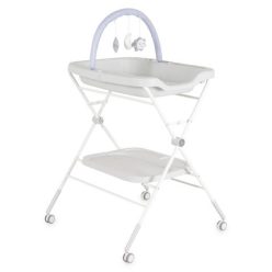   Cangaroo Croco multifunkciós, összecsukható pelenkázó asztal szürke