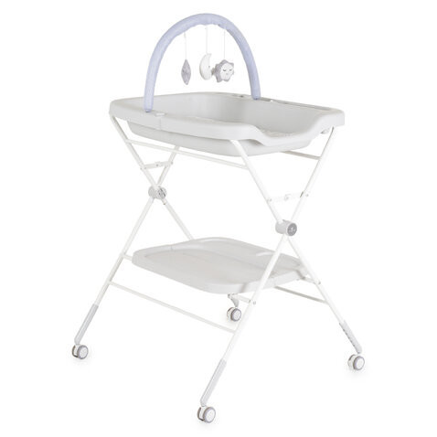 Cangaroo Croco multifunkciós, összecsukható pelenkázó asztal szürke