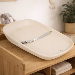 CANGAROO Nuvia pelenkázó alátét szilikon bézs