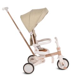   MONI Compacto új 3in1 tricikli multifunkciós, futóbiciklivé alakítható bézs