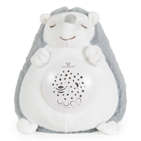 CANGAROO Lamp plüss projector lámpa fehér zajjal süni