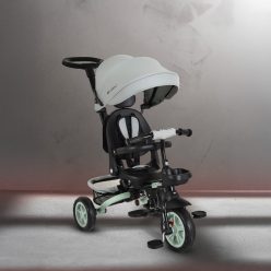 BYOX Explore tricikli összecsukható tolókaros zöld