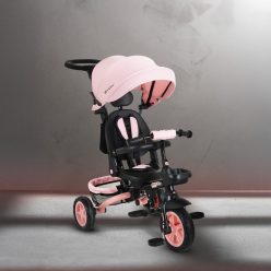 BYOX Explore tricikli összecsukható kormányos pink