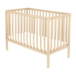 Timba Egyenesvégű nyitott gyermekágy borostyán 60*120