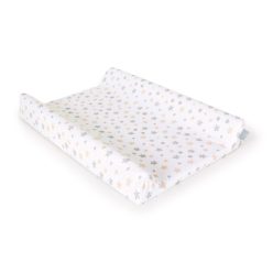   Ceba pelenkázólap huzat pamut (50x70-80) 2db/csomag világosszürke - szürke sárga csillagos